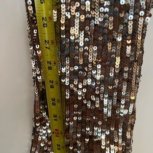 Zara NWT Sequin Crop Pants